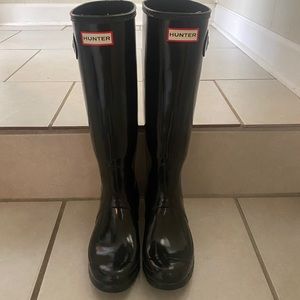 Glossy Hunter Boots ‼️‼️SOLD‼️‼️